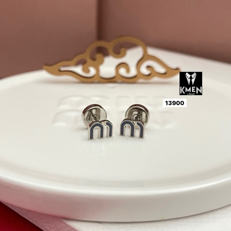 new ต่างหู miumiu พร้อมส่ง