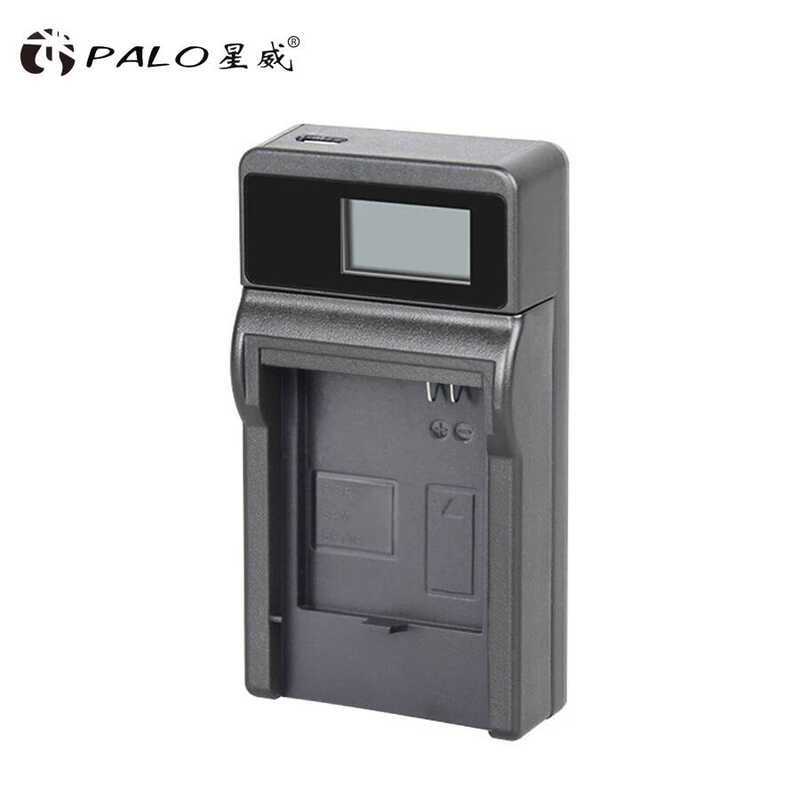 ▥ Palo เครื่องชาร์จแบตเตอรี่กล้อง พร้อมหน้าจอ LCD สำหรับซัมซุง Bp-70A Bp70a Bp70a Pl120 Pl121 P