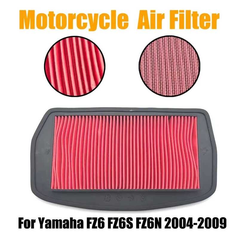 Yamaha สำหรับ FZ6 FZ6-N FZ6-NA FZ6-NAHG FZ6-NHG FZ6-NS FZ6-S FZ6-S2 FZ6S FZ 6 6S 6N 2004-2009 กรองอา