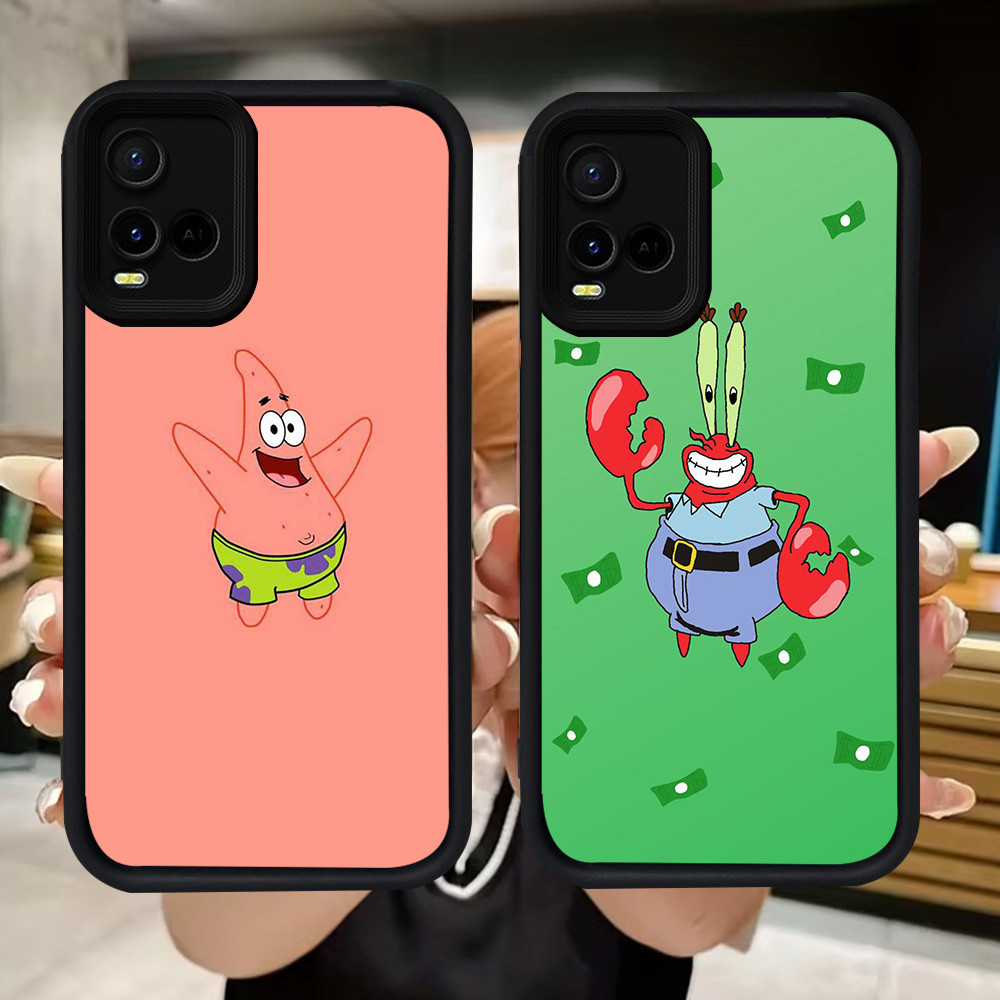 Q67 Sponebob นุ่มสําหรับ VIVO V30E Y21s V20 V21 Y02S Y21 Y21t Y02a Y33E Y02 V30 Y21e V21E Y73 Y33s Y