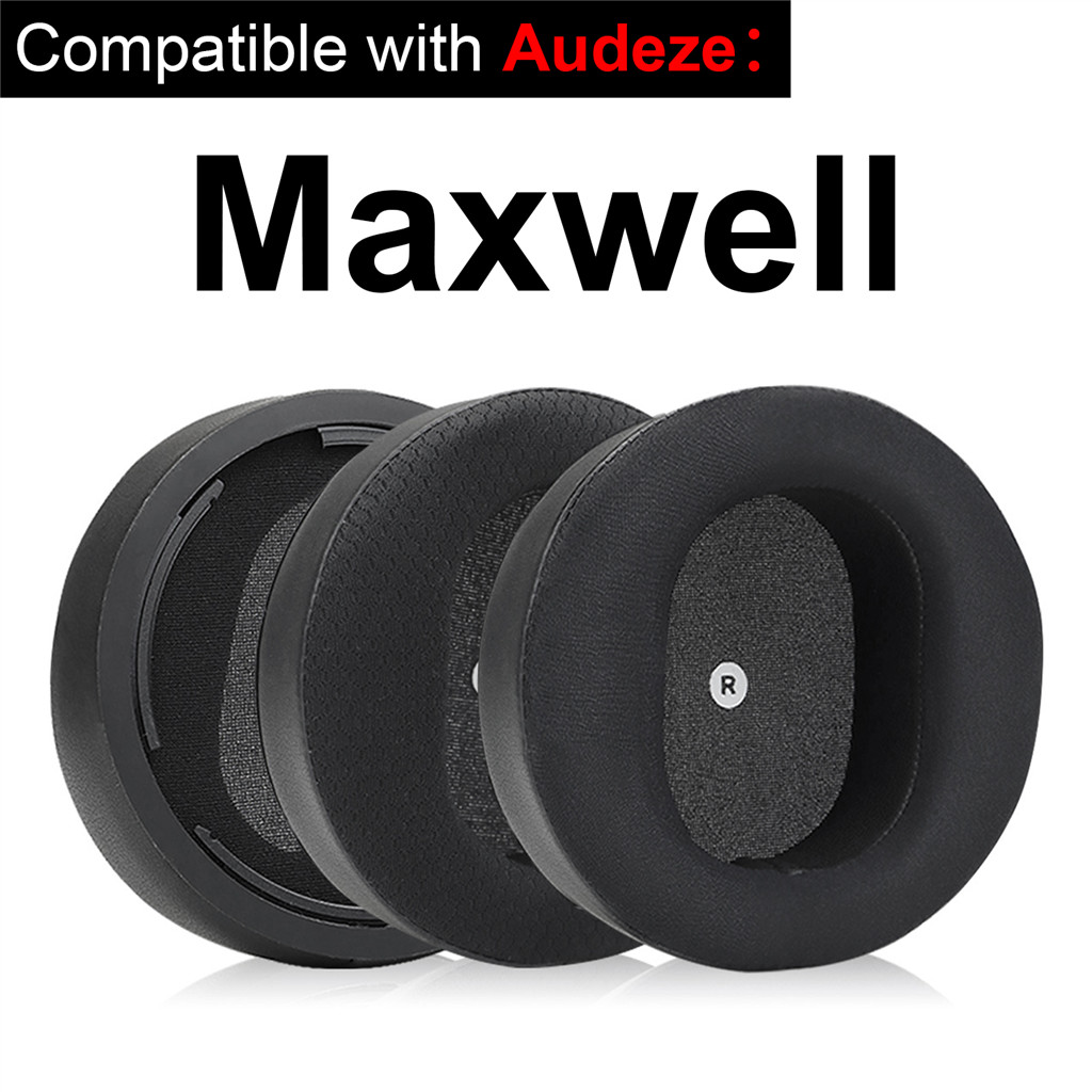 1 คู่ Cooling Gel แผ่นรองหูฟังสําหรับ Audeze Maxwell หูฟังเบาะฟองน้ําชุดหูฟัง Earmuffs อะไหล่ซ่อม