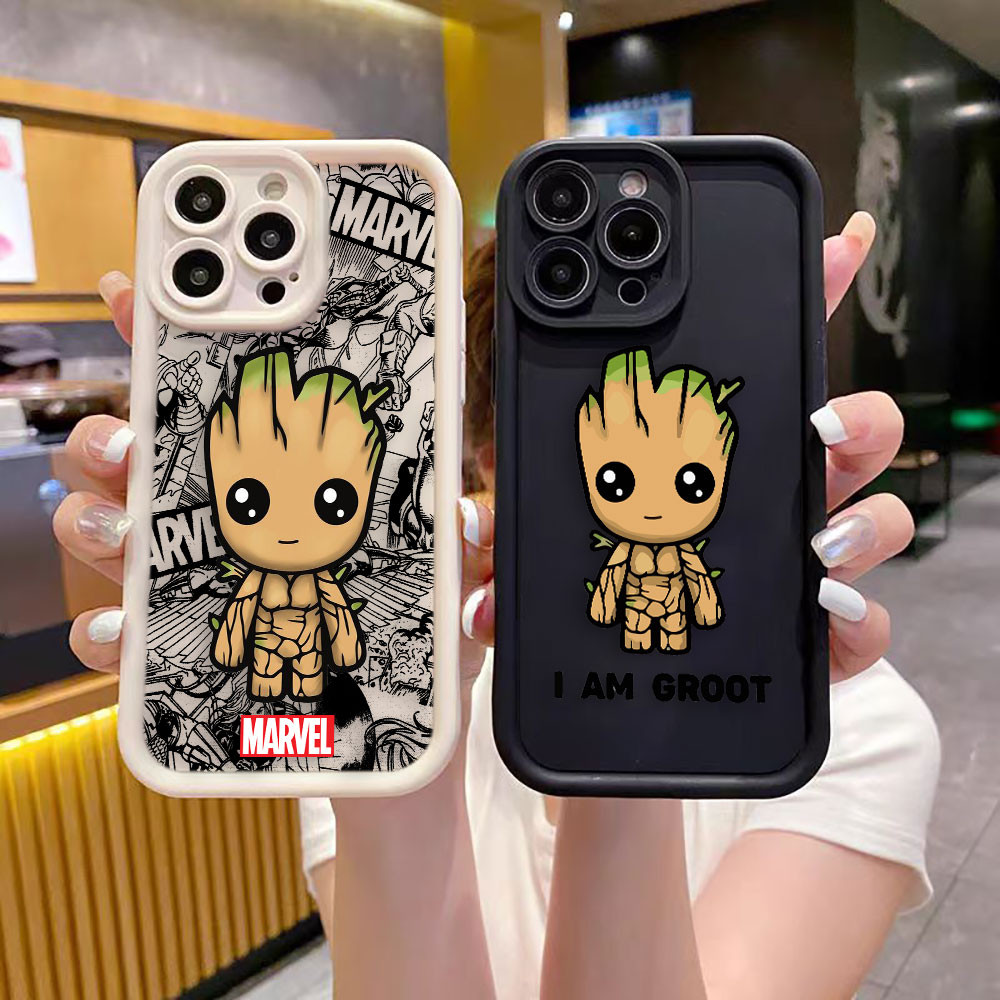 Marvel Comics Groot Coverเคสโทรศัพท์สําหรับRedmiหมายเหตุ7 8 9 A1 A2 A3 A5 9 9A 9i 9AT 9C 10A 9T 10 1
