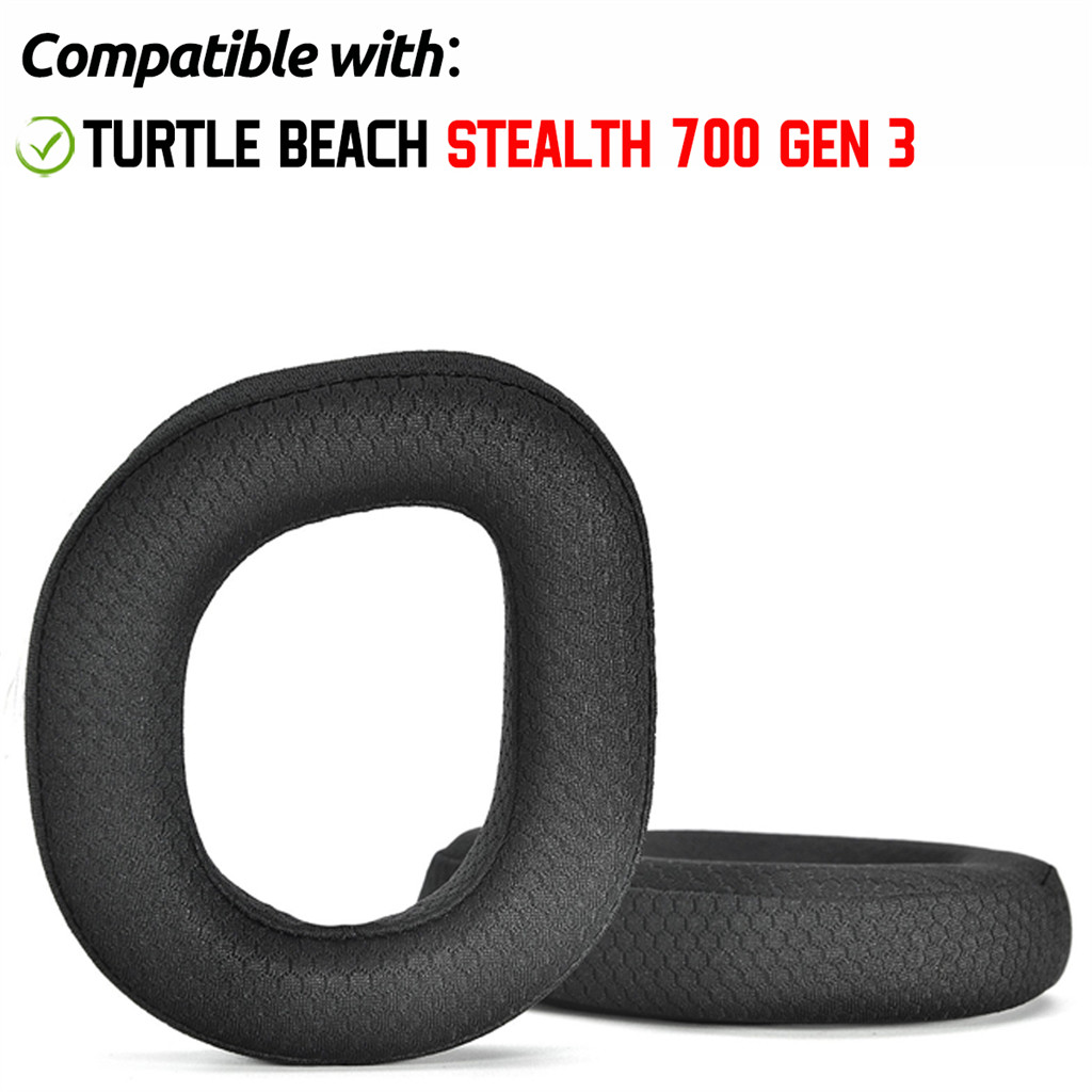 สําหรับเต่าชายหาด Stealth 700 Gen 3 หูฟังแผ่นรองหูฟังเบาะฟองน้ําชุดหูฟัง Earmuffs เปลี่ยนฝาครอบ