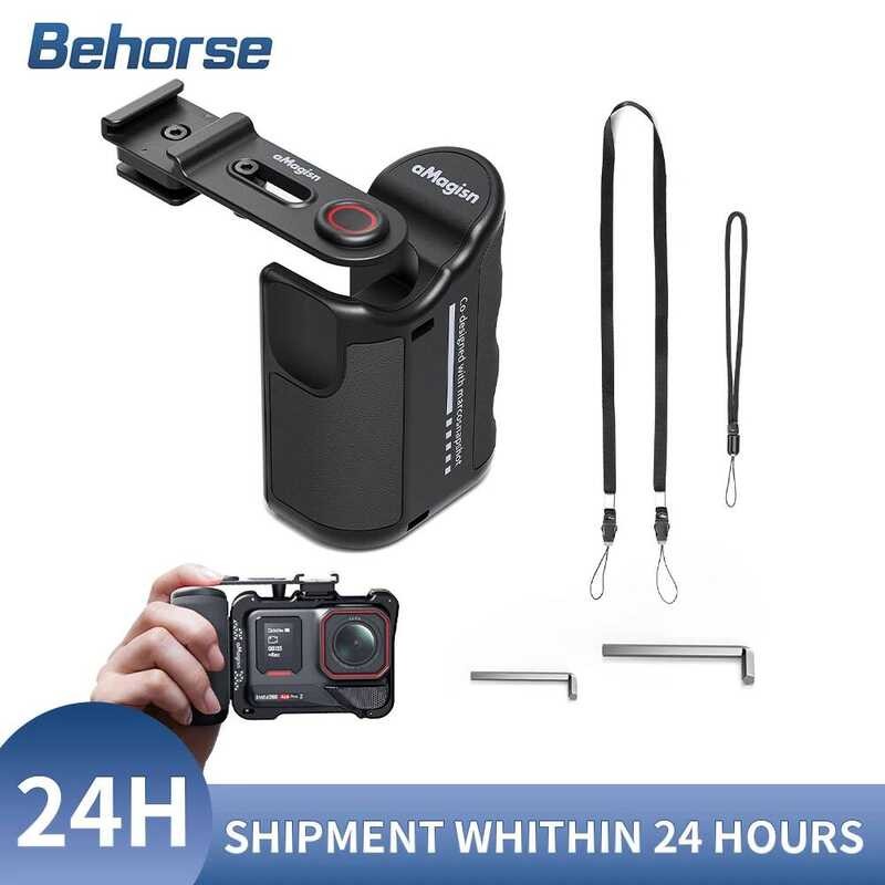 Universal Street การถ่ายภาพสําหรับ Insta360 X5/Ace 2/GoPro Hero 13/12 Anti-shake Secure Grip สําหรับ