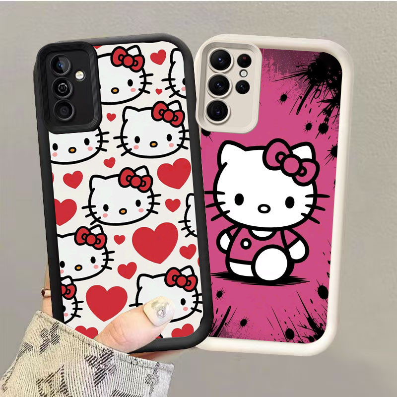 YZ-76 HelloKitty สวยมากๆสําหรับ Samsung A55 S25 S21 A54 M15 A26 S24 FE Ultra 5G