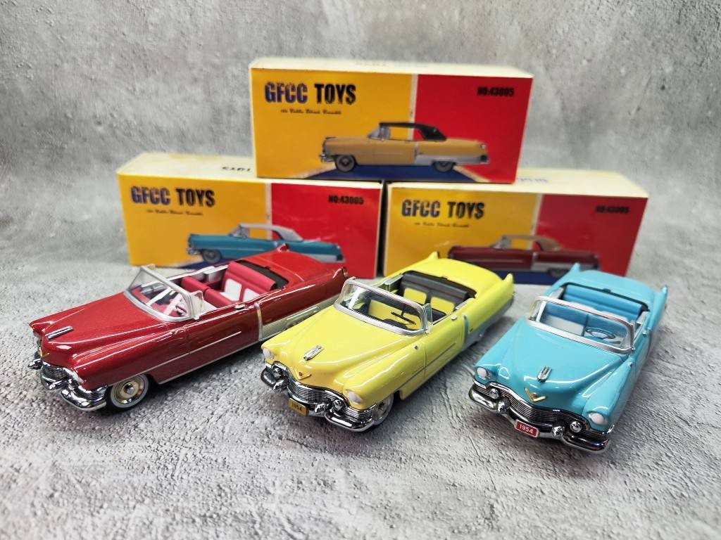 GFCC 1/43 Cadillac Cadillac Eldorado Convertible Live Top American Alloy Collection Car Model