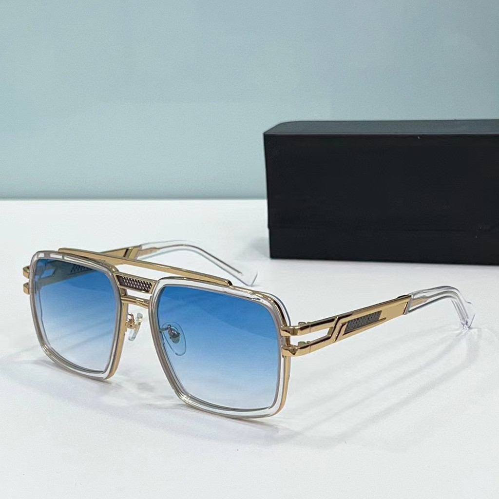 Cartier Fashion Square Vacation Cool Gradient Male Glasses Cat Eye Party Driving แว่นกันแดด