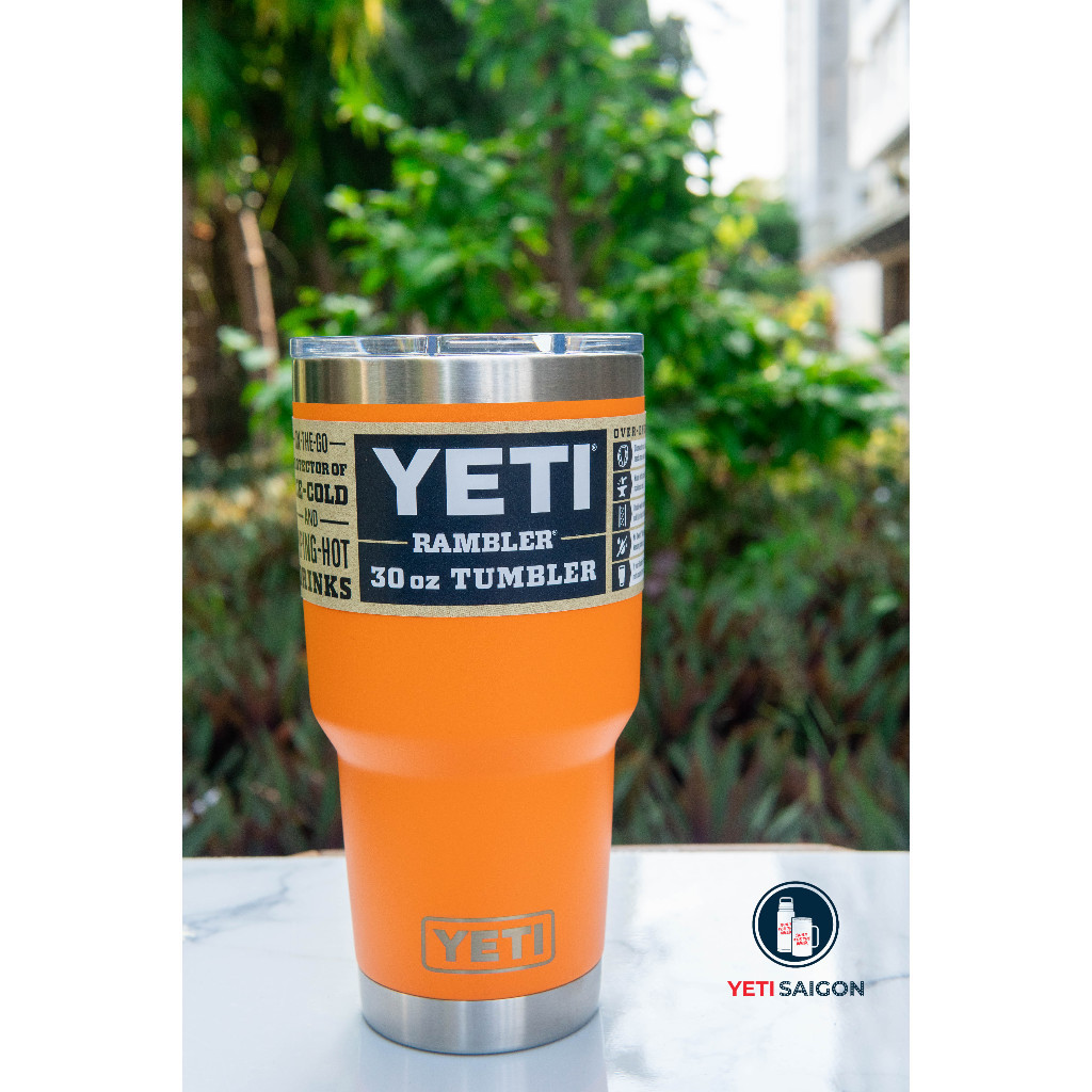 [Yeti Saigon ] Yeti Rambler 30oz Tumbler พร ้ อม Magslider - ของแท ้ Yeti USA - 12 เดือน