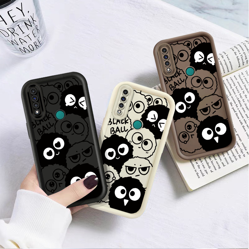 ปลอกสําหรับ Huawei Nova 5t 6se 7i/Huawei Y6P Y7A Y7 Y9 Prime Y7 Pro 2019 Y9 2019 การ์ตูนคู่ตลกน่ารัก Monster Ball ซิลิโคนกันกระแทก Soft TPU ฝาครอบป้องกันกรณี
