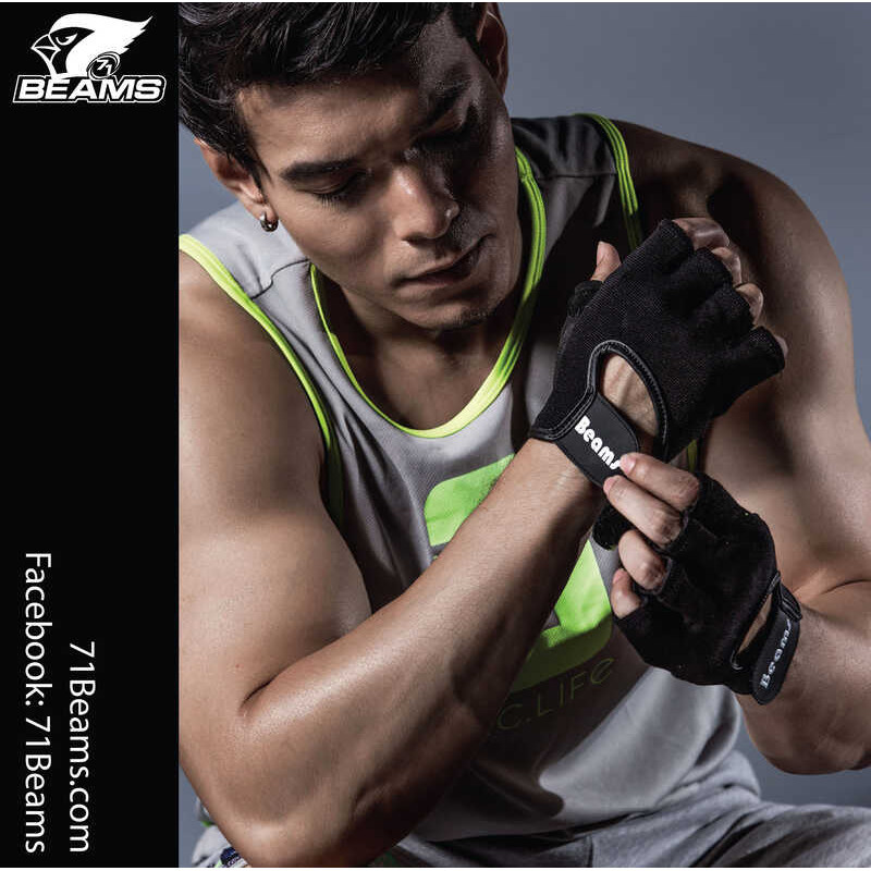 Beams ถุงมือฟิตเนส Talent (Black)