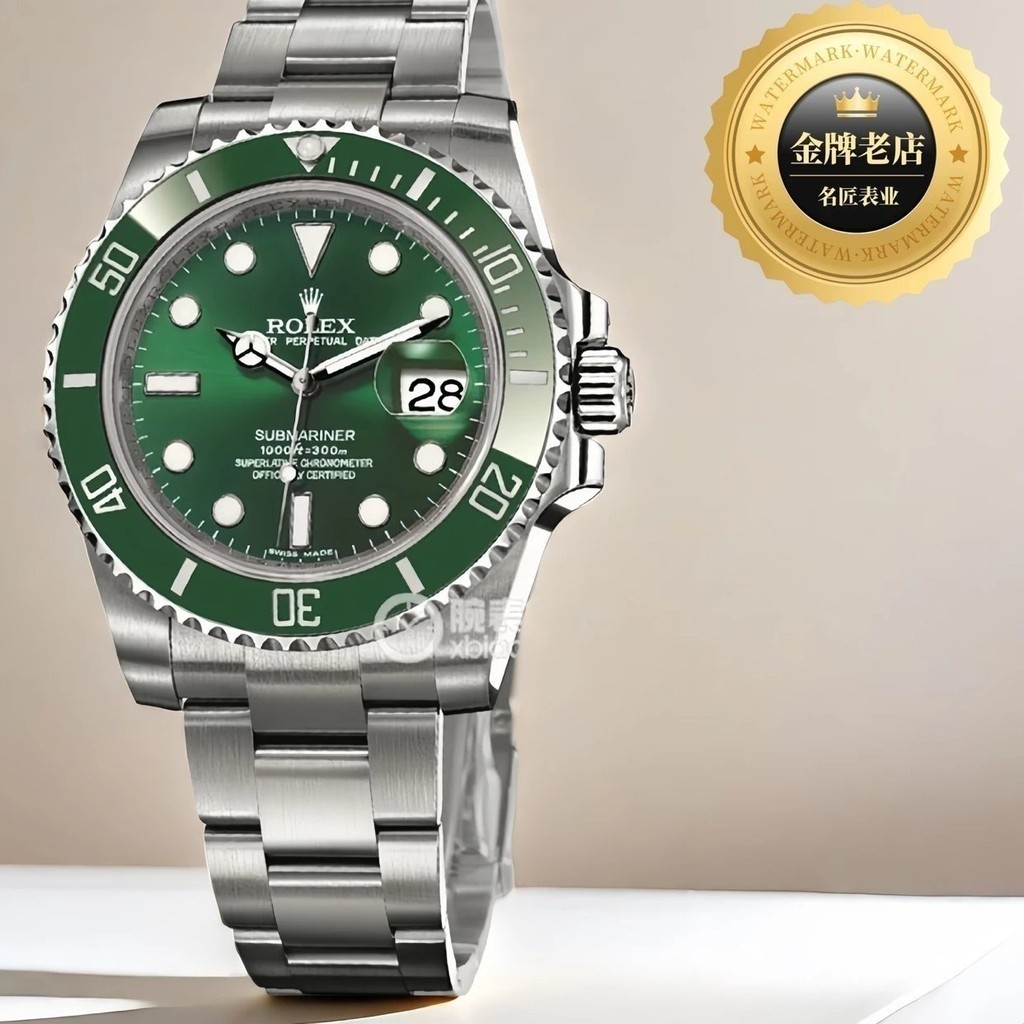 [คุณภาพสูง] C Factory [คอลเลกชันผีน้ํา] เวอร์ชันสูงสุด C Factory Rolex Classic Black Water Ghost Gr