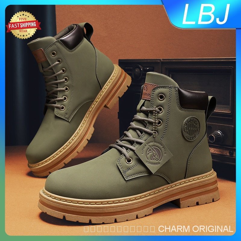 [คุณภาพสูง 100%] Dr Martens 【พร้อมส่งทันที】รองเท้าบูทมาร์ตินหนัง สไตล์คลาสสิก สําหรับผู้ชาย JCPV 0d