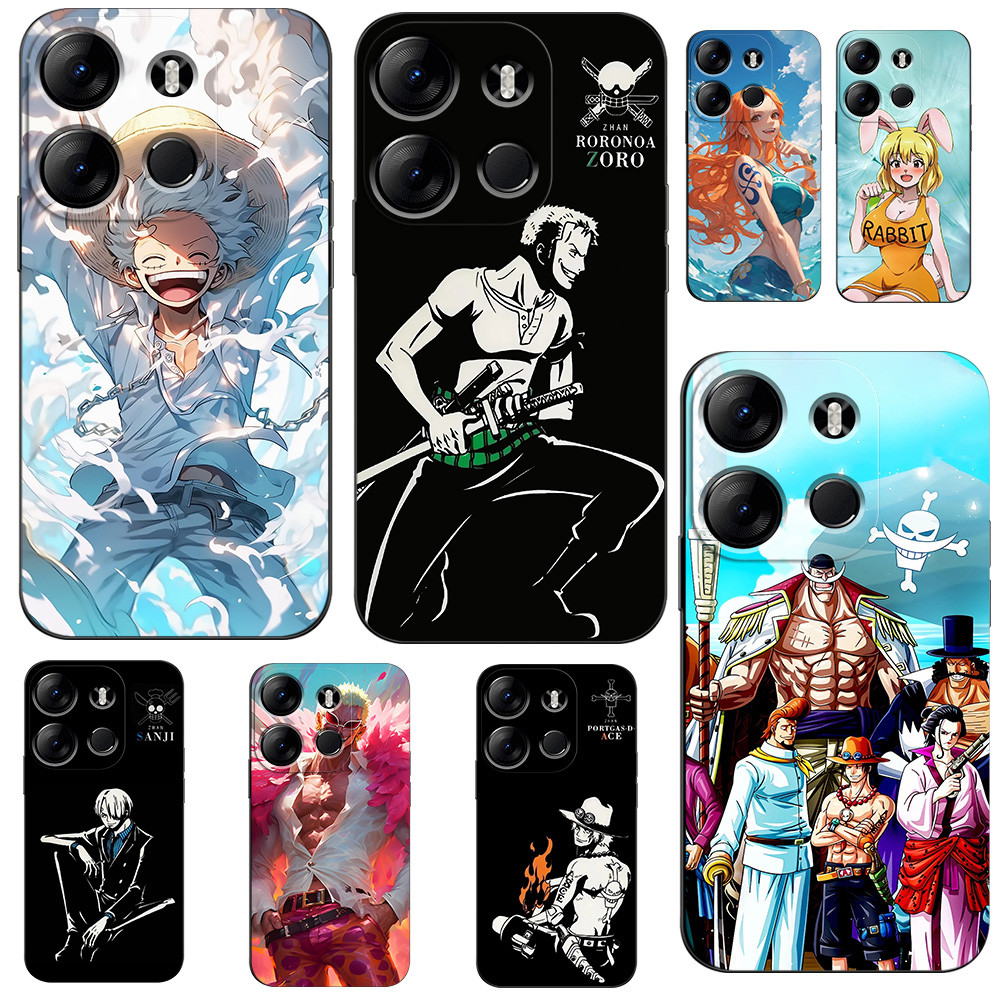 เคสโทรศัพท์สําหรับ Techno Tecno Pop 7 Pro Pop 7 Spark Go 2023 สําหรับอะนิเมะ One Piece โทรศัพท์มือถื