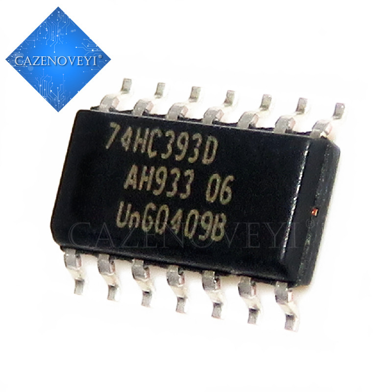 20 ชิ้น 74HC393 74HC393D SOP-14 แพทช์เคาน์เตอร์/แบ่งเดิมแท้ในสต็อก