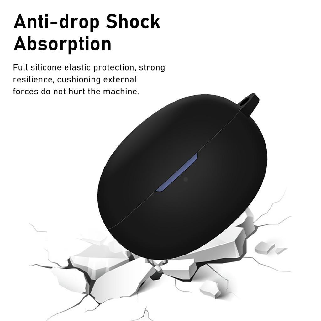 เคสซิลิโคนอ่อนนุ่มสําหรับ Realme Buds Air 6 Pro ฝาครอบป้องกันเอียร์บัดไร้สาย