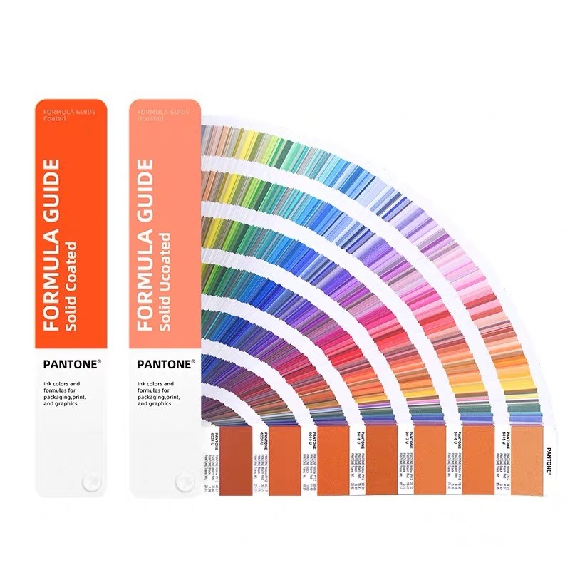 Usa Pantone GP1601B Formula C/U Guide คู่มือเคลือบแข็งและสีไม่เคลือบ