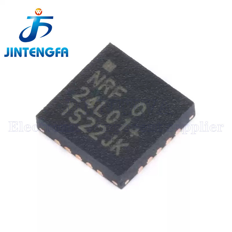 NRF24 NRF24L01P-R 24L01 24L01+ QFN-20 Wireless Transceiver Chip ยี่ห้อใหม่แท้