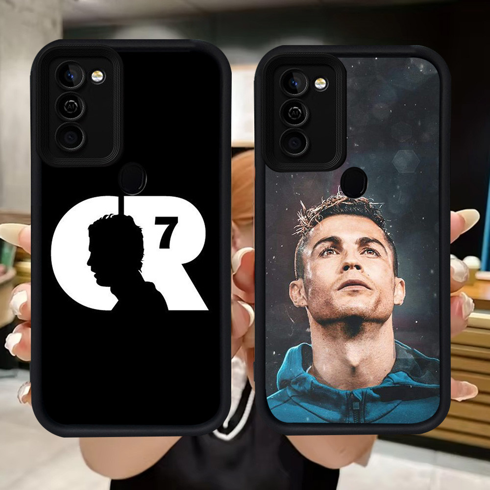 Q77 CR7 Ronaldo soft Casing สําหรับ Samsung A7 A30s A50 A11 M11 A20 M30S A30 A20S A10S A10 M21 A50s 