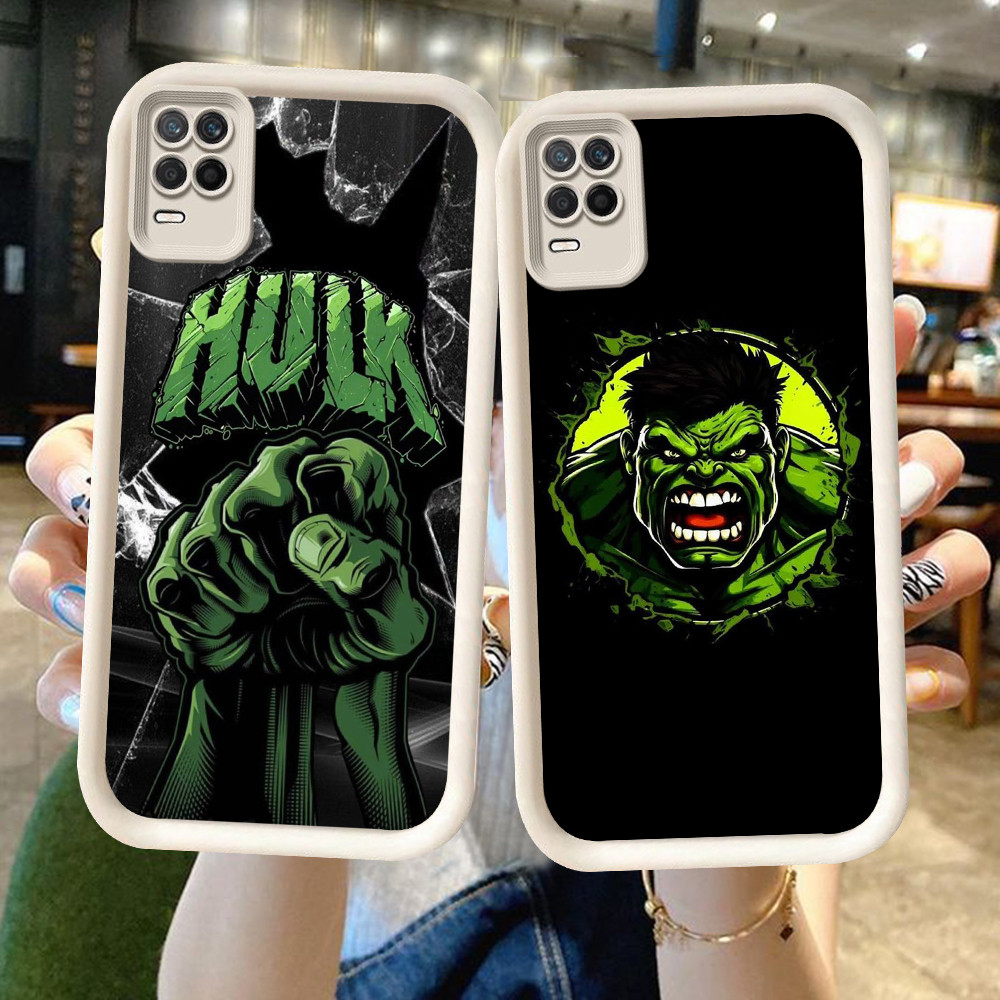 NA-38 Hulk เคสกันกระแทกสําหรับ OPPO A54 Realme 8 8S Q3 V13 Narzo 30 Pro