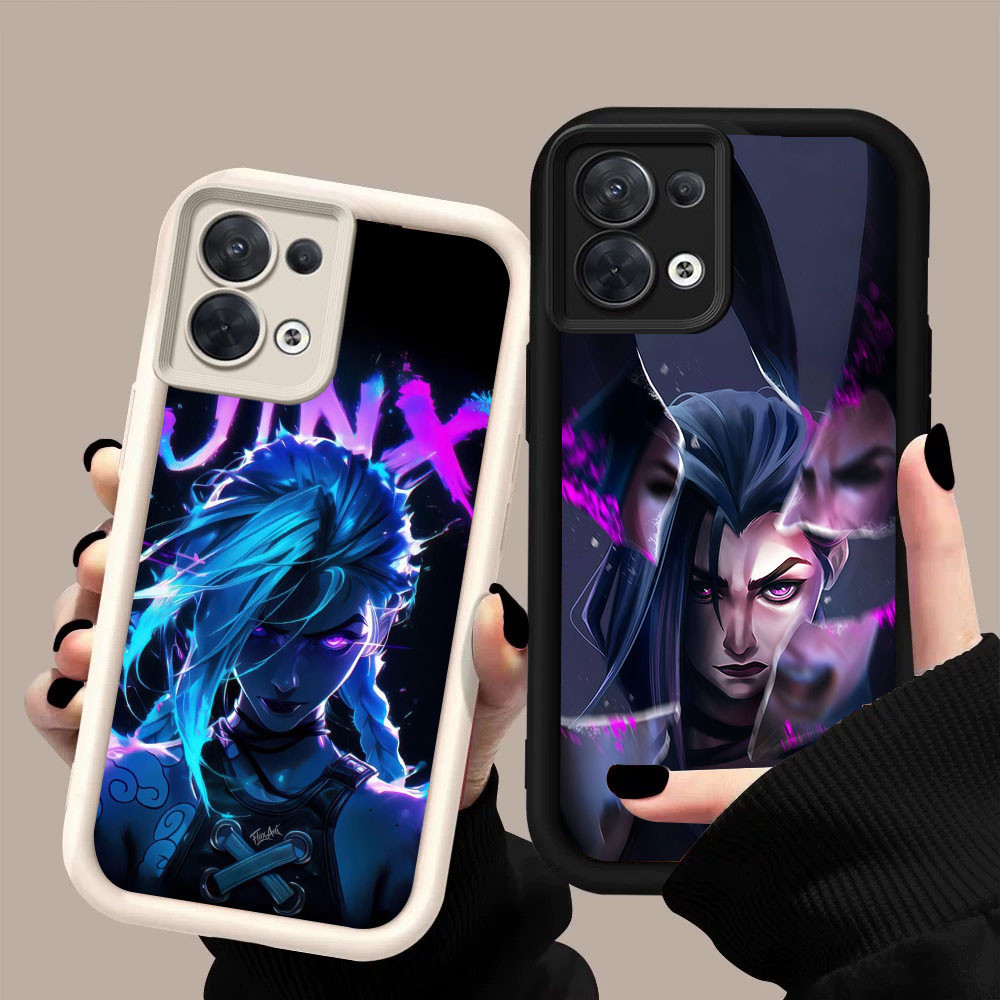 DF-64 JIDX Arcane หรูหราปลอกอ่อนสําหรับOPPO F21 F21S K9X Reno 7 8 13Fค้นหาX5 Lite Pro