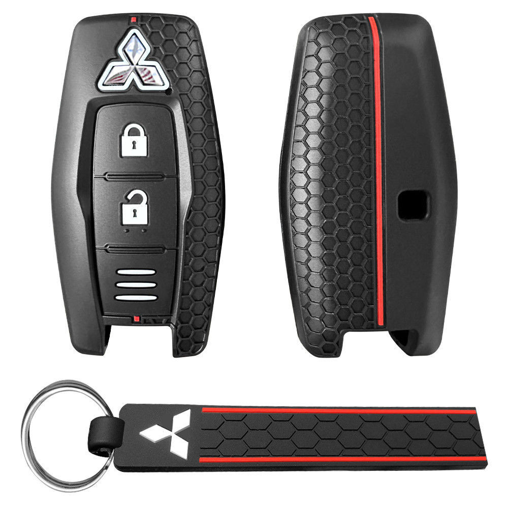 Mitsubishi Triton GLS 2024 Outlander 2022 2023 รถ Remote Key Fob Shell ฝาครอบกุญแจรถอุปกรณ์เสริม Keyless