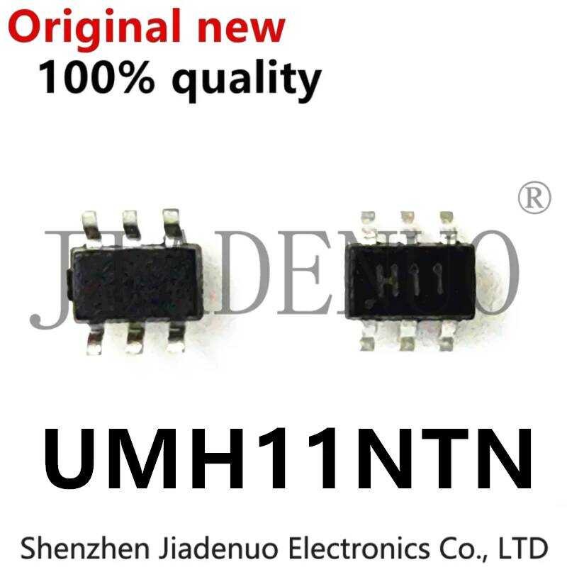 ชิ้น) (10-20 100% ใหม่ ต้นฉบับ ท่อตัวเครื่อง ซิลค์สกรีน H11 แพทช์ SOT-363 ชิปเซ็ต UMH11N (10-20 ชิ้น