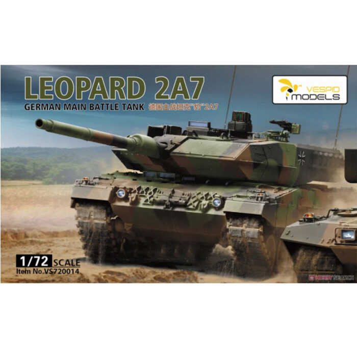 โมเดล Vespid VS. 720014   รถถังหลักเยอรมัน Leopard 2A7