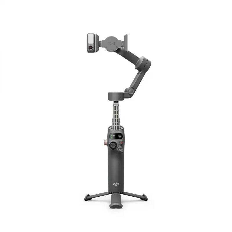 ▥ ใหม่ Osmo Mobile ในตัว Extension Rod และขาตั้งกล้องสมาร์ทโฟน Gimbal Stabilizer 3 แกน  7P O
