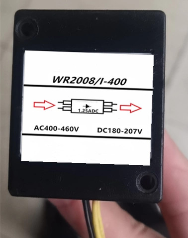 HB WR2008/1-400 IN 400 460 OUT 180 207 1.25 ADC