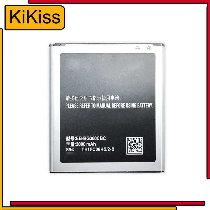 EB-BG360CBC 2000mAh แบตเตอรี่สำหรับ Samsung J2 Win2 Duos ทีวี Galaxy Core นายกรัฐมนตรี SM G360 G3606