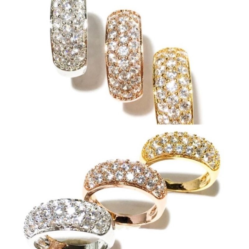 แหวนอัญมณีทองอ่อน 18% (1.9 กรัม) ขอเนื้อหาและน้ําหนัก CHAT ADMIN