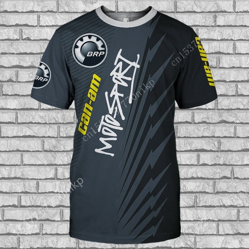 แฟชั่น brp ใหม่ can-am เสื้อยืดคุณภาพสูง harajuku กราฟิก tshirt อะนิเมะผ้าฝ้ายขนาดใหญ่ T เสื้อผู้ชาย