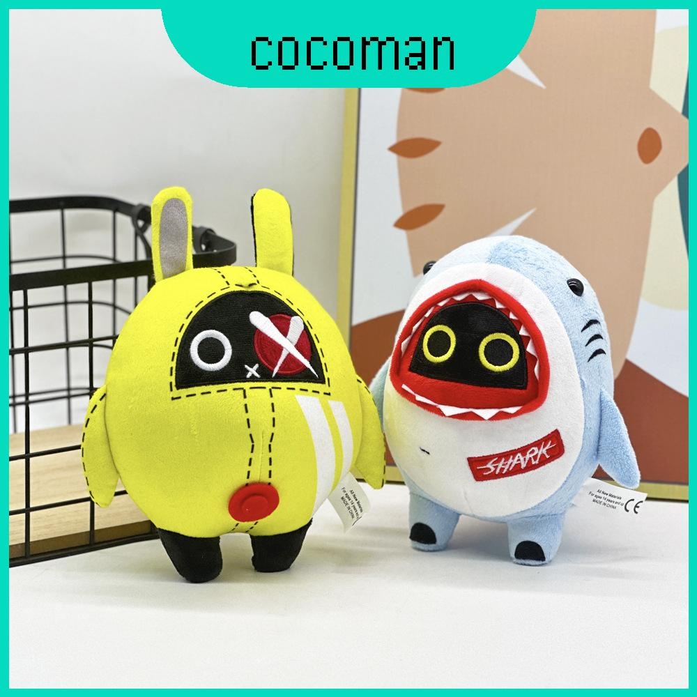 และน่ารัก Soft Sharkboo Plush Zenless Zone Zero Bangboo ตุ๊กตาสัตว์