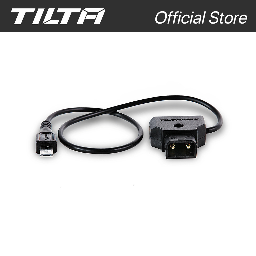 TILTA WLC-T04-PC-PTAP ติดตามโฟกัส Nucleus Nano P-TAP ถึง Micro USB มอเตอร์สายไฟ