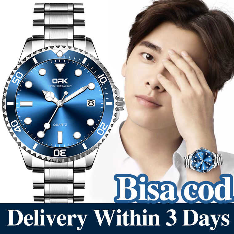 ❤ [Hotเกี่ยวกับการขาย] OPK นาฬิกาgchockแท้ นาฬิกาผู้ชายmido กันน้ำoriginal