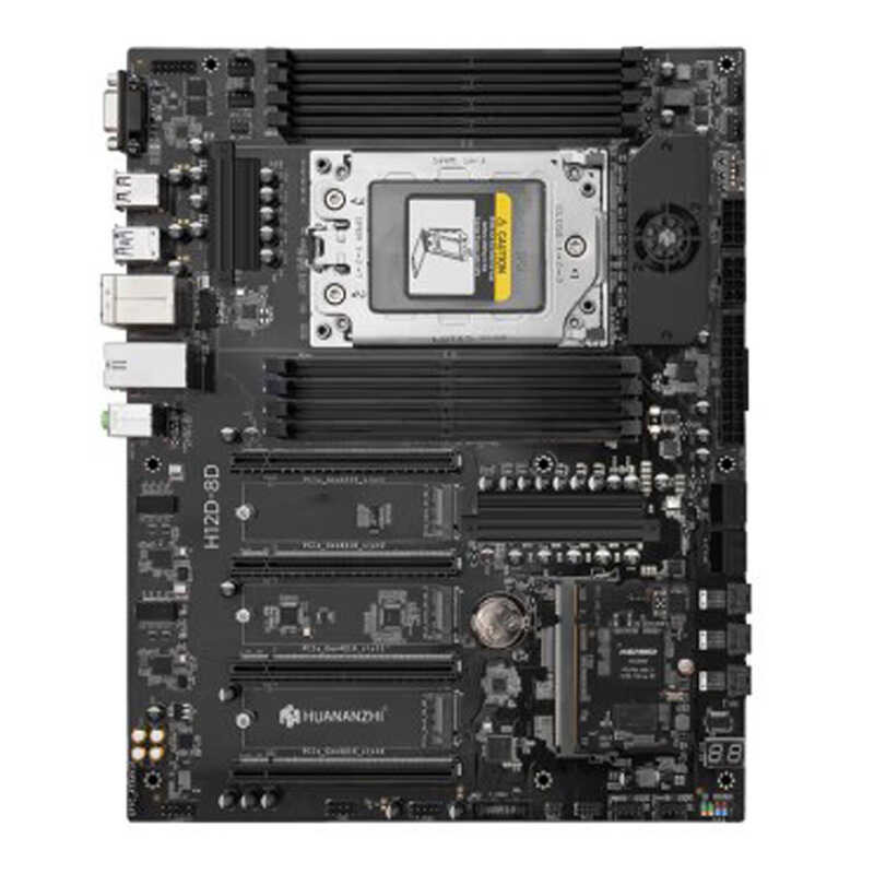 เมนบอร์ดเซิร์ฟเวอร์ EPYC H12D-8D ใต้จีน (รวม BMC) เครื่องใช้ไฟฟ้าซีรีส์ EPYC7002/7003