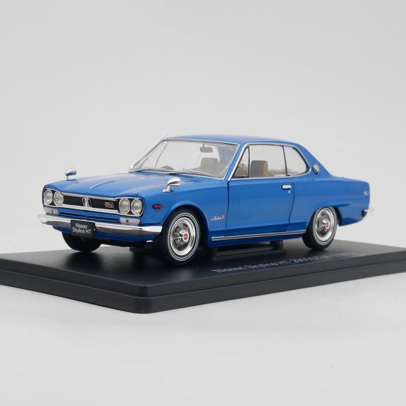 Ixo 1: 24 Nissan Skyline HT 2000GT-X 1971 Nissan Skyline Alloy Car Model Out of Print Car Model