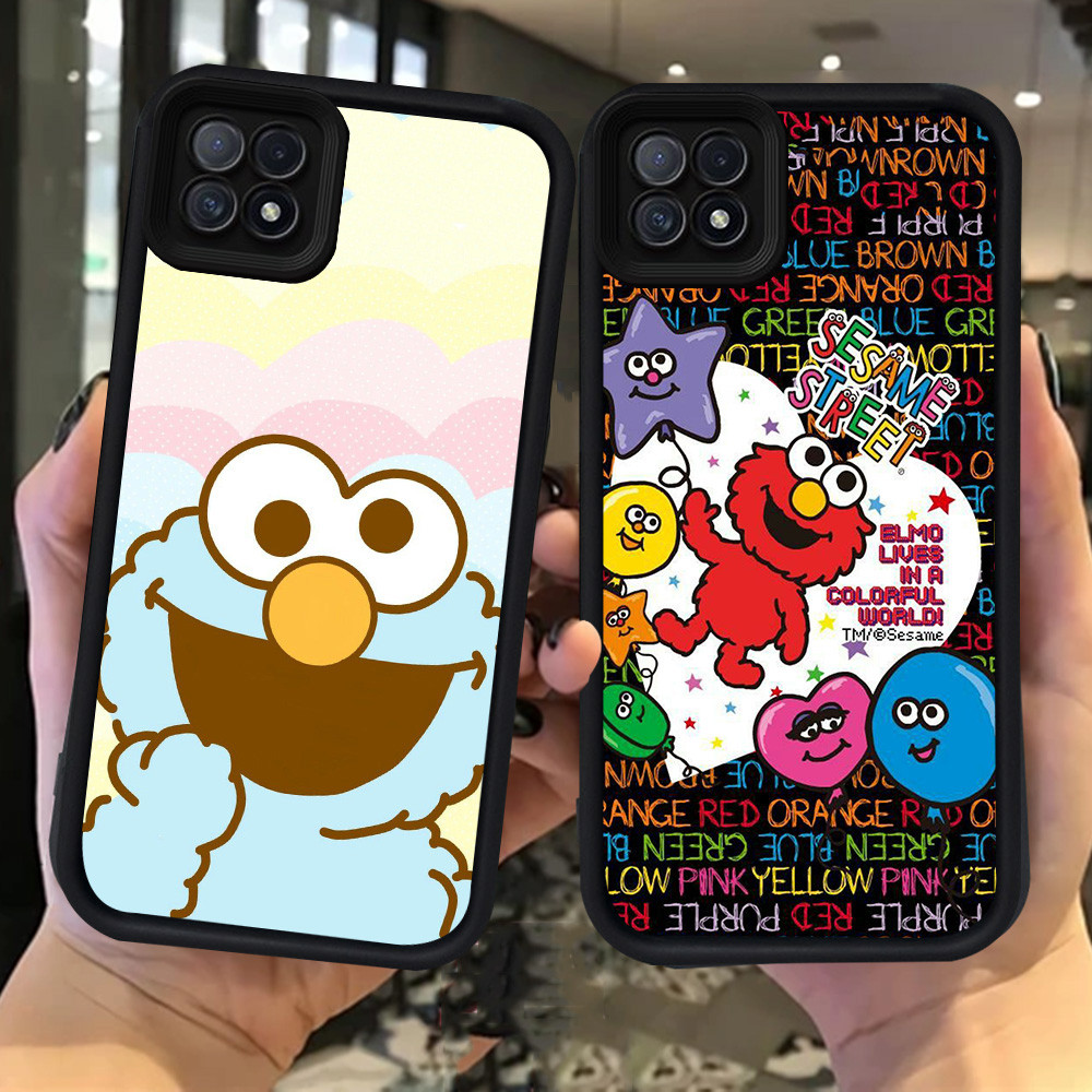 H114 Sesame Street Elmo สําหรับ OPPO Reno F17 A16K A54 A93 A16E 4 4F PRO Lite