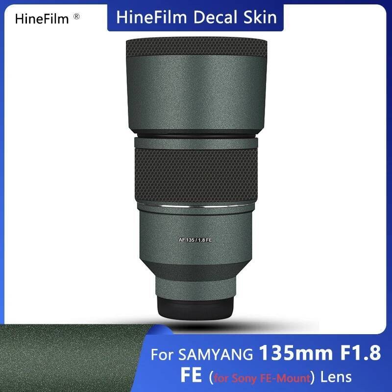 NIT Hinefilm Skin สําหรับ Samyang AF 135 มม.F1.8 FE เลนส์สําหรับ Samyang AF135 F1.8 เลนส์สติกเกอร์ 1