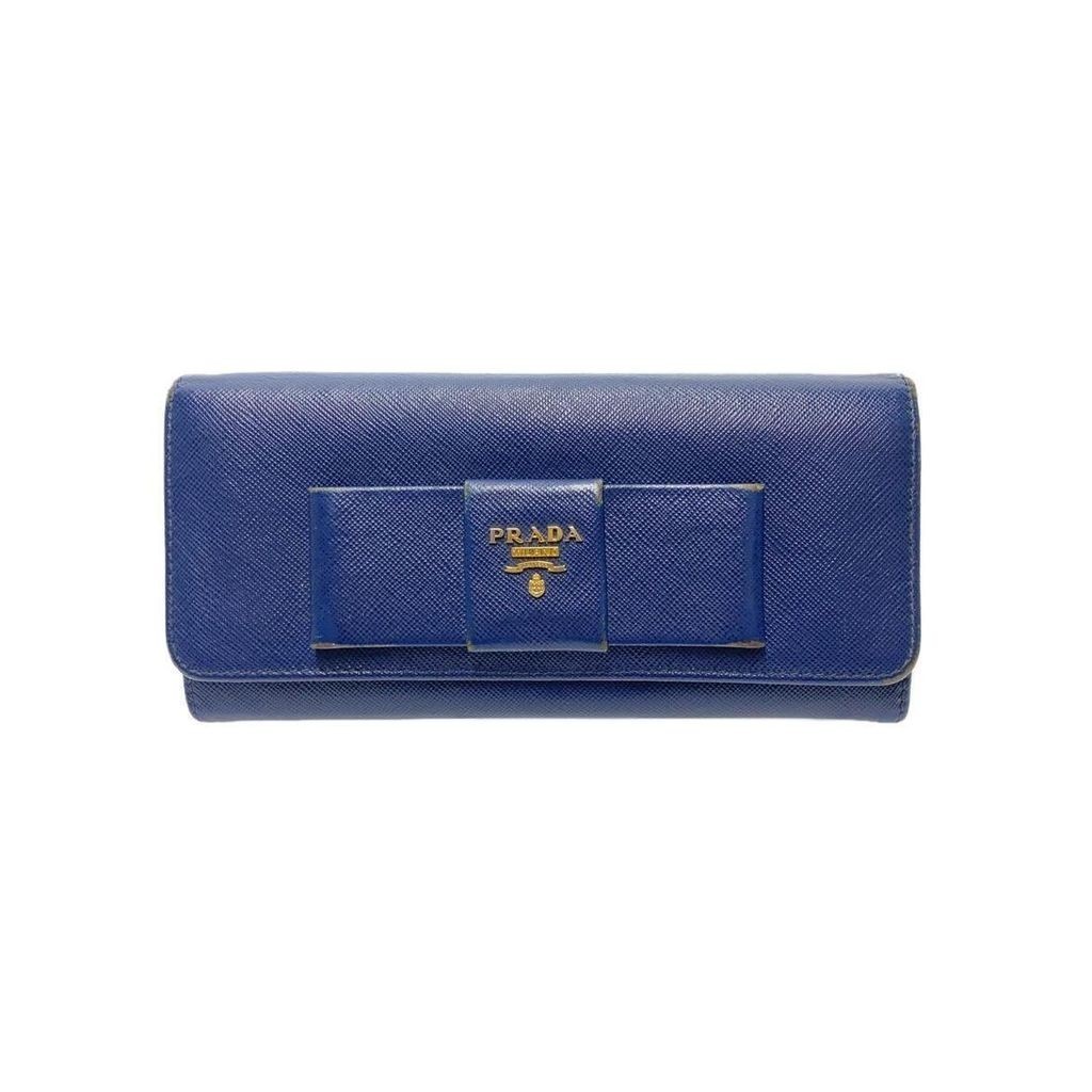 Prada Wallet Womens Blue Direct from Japan มือสอง
