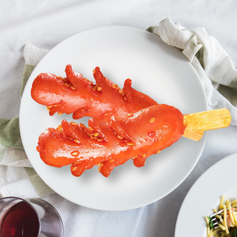 🔥ของแท้🔥 Haoweiwu Grilled Sausages, Ready-to-eat Pork Sausages, Whole Box Snacks, Hot Dogs, Sausa