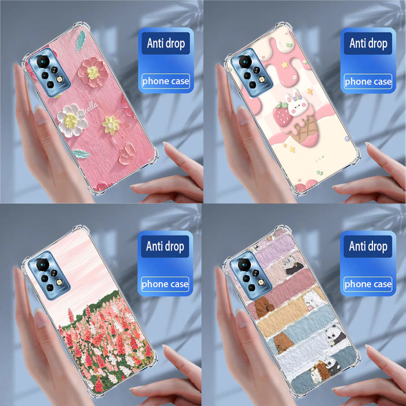 เคสสําหรับ infinix Note 11 Pro/Note 11S/X697 ปลอกซิลิโคนอ่อนนุ่ม TPU เคสโทรศัพท์ฝาครอบ