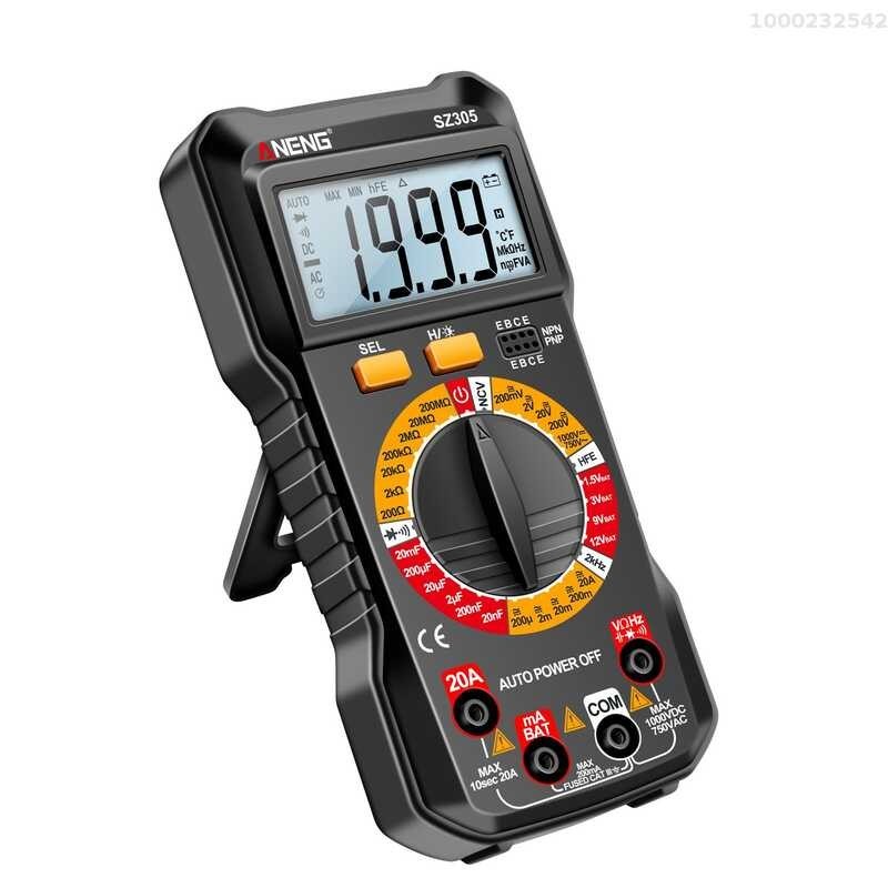 ❤ NANWEI ANENG เครื่องทดสอบมัลติมิเตอร์ดิจิตอล