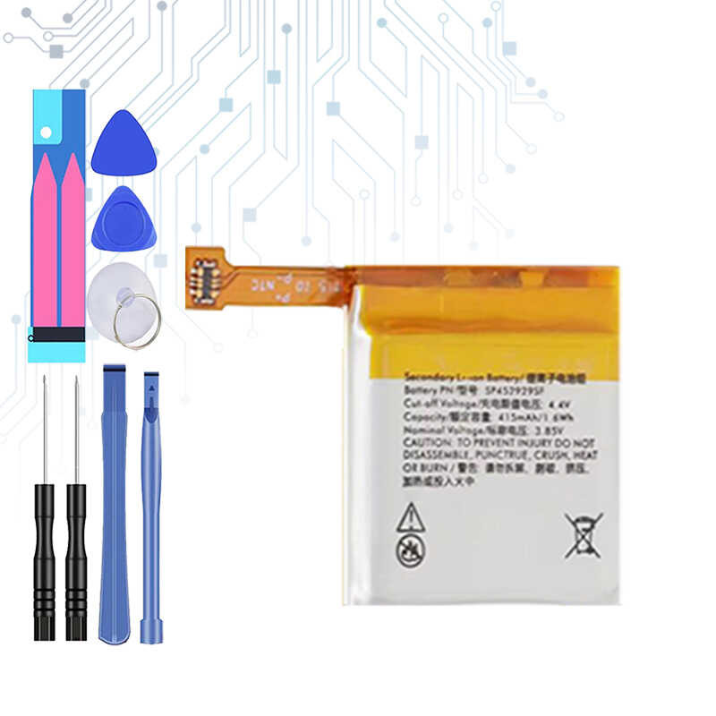 เปลี่ยนแบตเตอรี่ 415mAh สำหรับ SP452929SF Ticwatch Pro รุ่น 4G / Bluetooth Watch