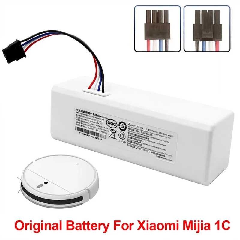 for 4 Xiaomi 1C P1904-4S1P-MM Mijia Mi Vacuum Cleaner Sweeping Mopping Robot Replacement Battery