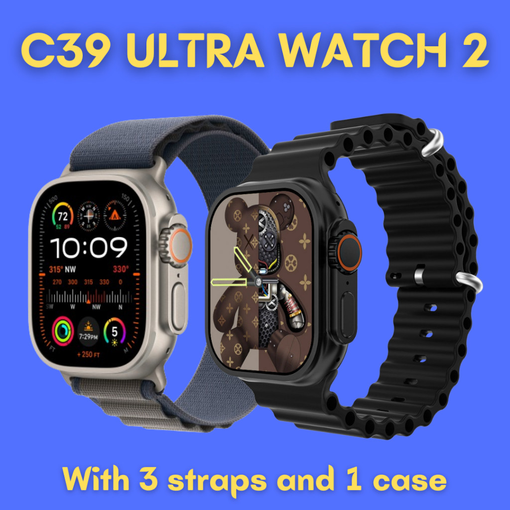 C39 ULTRA HRYFINE PREMIUM 4 IN 1 SMARTWATCH