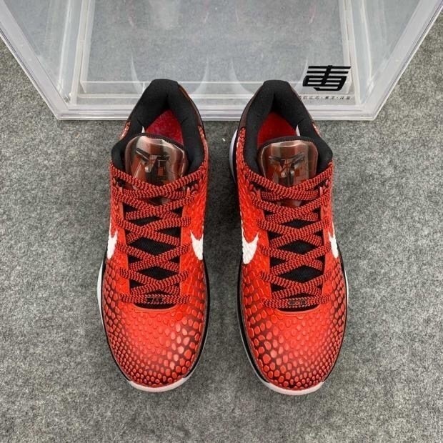 Kobe 6รุ่นรองเท้าบาสเกตบอลสีเขียว Hornet All Star playoff kobe6 Mamba Road Breathable shock absorpt