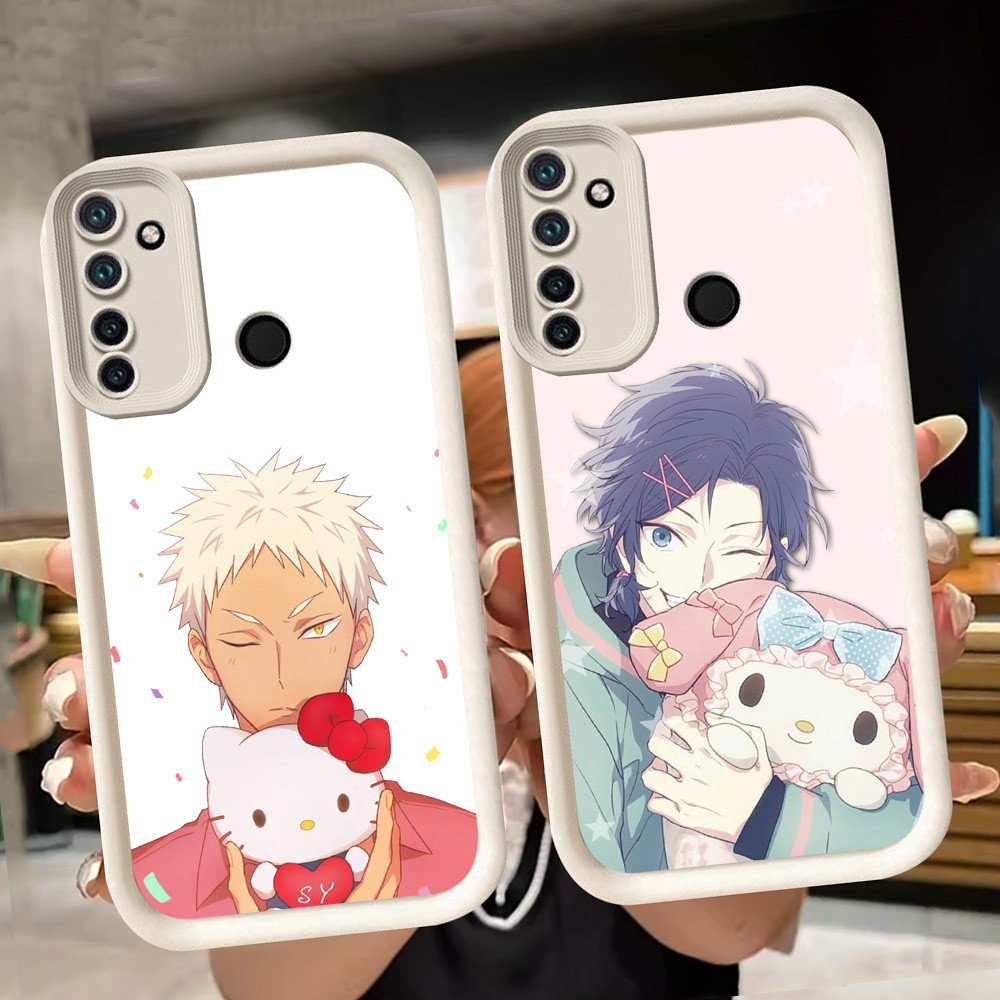 ปลอกอ่อนสําหรับRealme 5i 5s C2s 9i Narzo 10 C75 6i 7i 5 20A 10A C2 C17 14 14T 14X C71 C73 สีขาวQ95 S