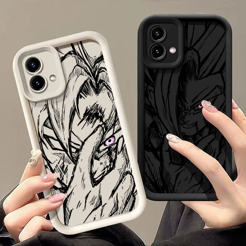 Dragon Balls Z Son Goku อะนิเมะเคสโทรศัพท์สําหรับ Motorola MOTO G85 G84 G35 5G G54 G75 G32 G34 G22 G