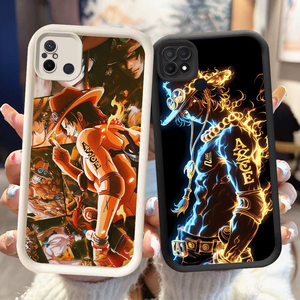 NA-69 Portgas D Ace ปลอกกันกระแทกสําหรับ Xiaomi Redmi 9C 11A 12C 10C NFC POCO C55 C31